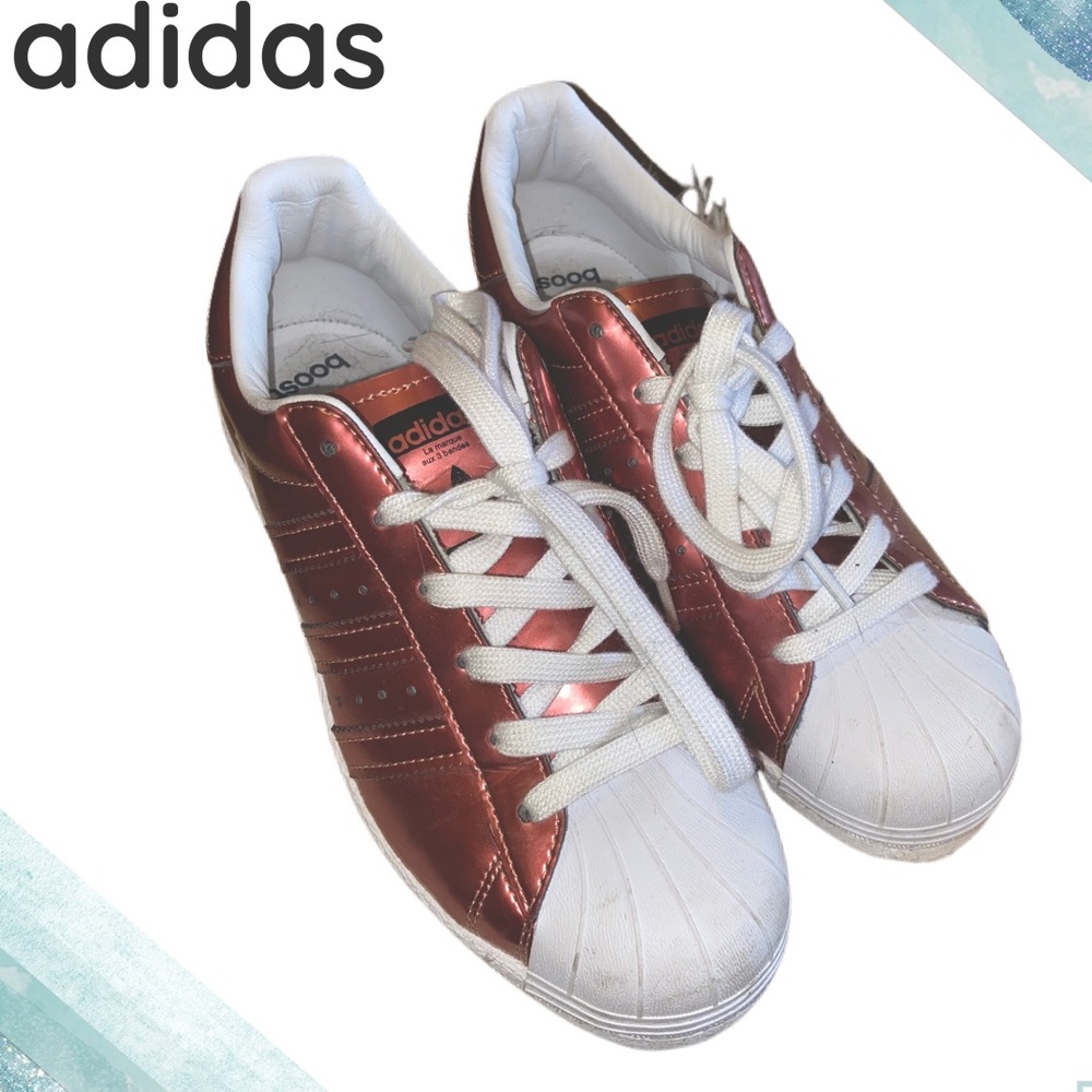 adidas Copper Superstar Boost Sneakers 7.5 EUC